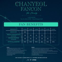 SM True ชวนสัมผัสห้วงเวลาแห่งความพิเศษของ ‘CHANYEOL’ วง EXO ในแฟนคอน CHANYEOL FANCON TOUR "THE ETERNITY" in BANGKOK วันที่ 18 พฤศจิกายนนี้!